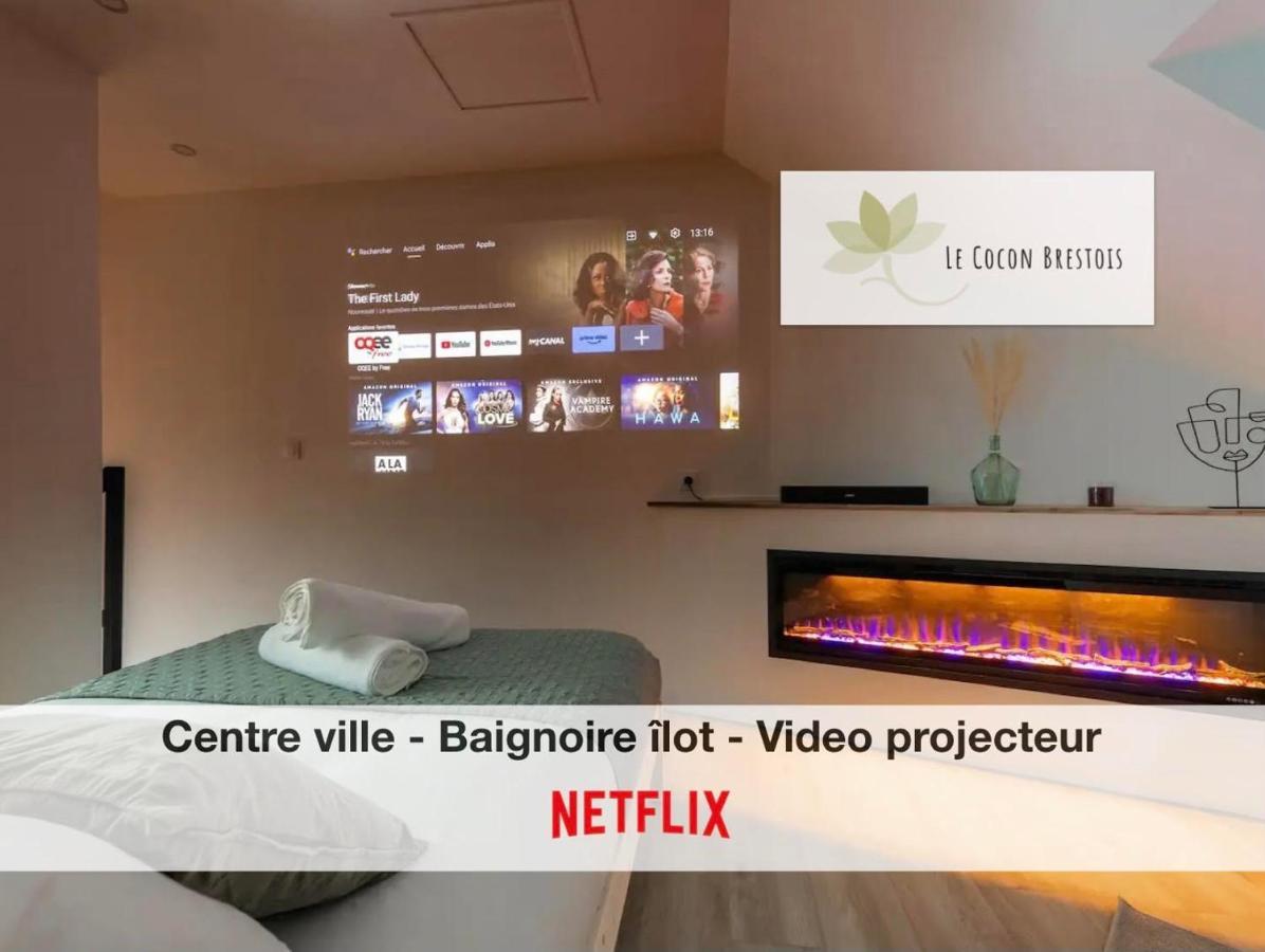 Le Cocon Brestois - Centre Ville Bagian luar foto